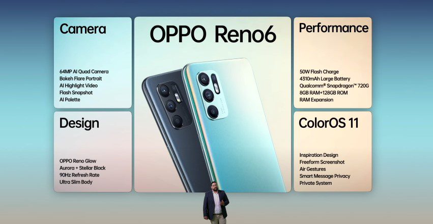 مواصفات Oppo Reno 6