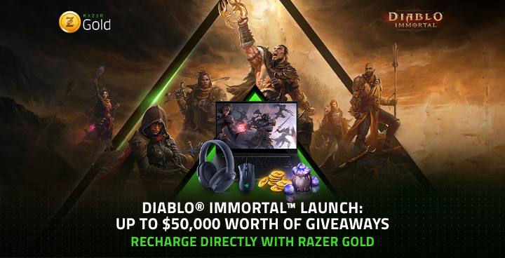 Razer Gold Diablo Immortal 