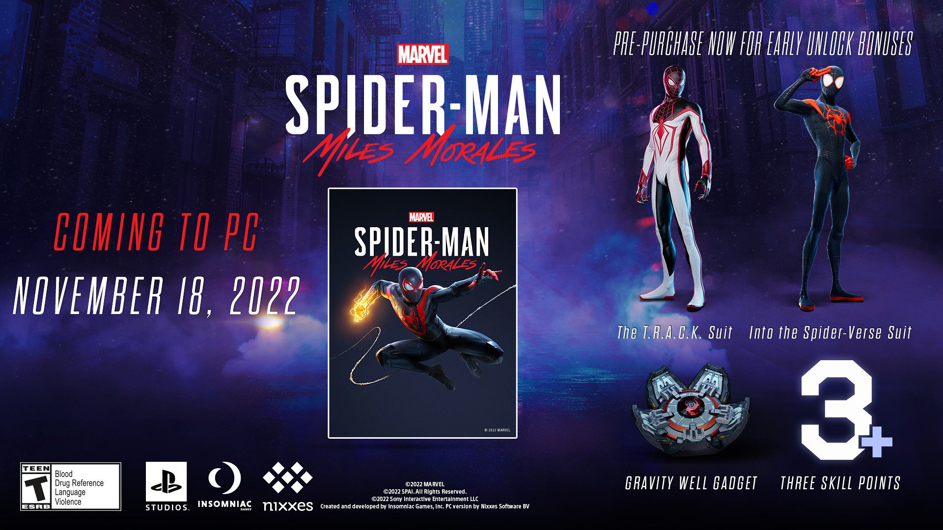 Marvel's Spider Man PC Pre Order 