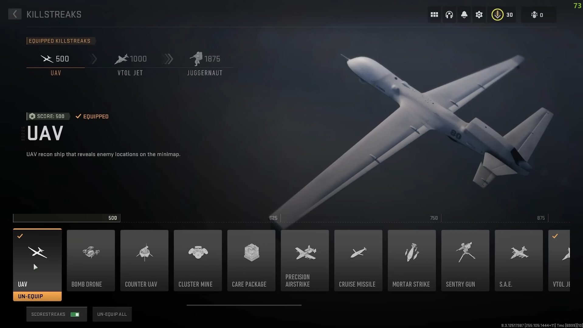 UAV Call of Duty Modern Warfare 