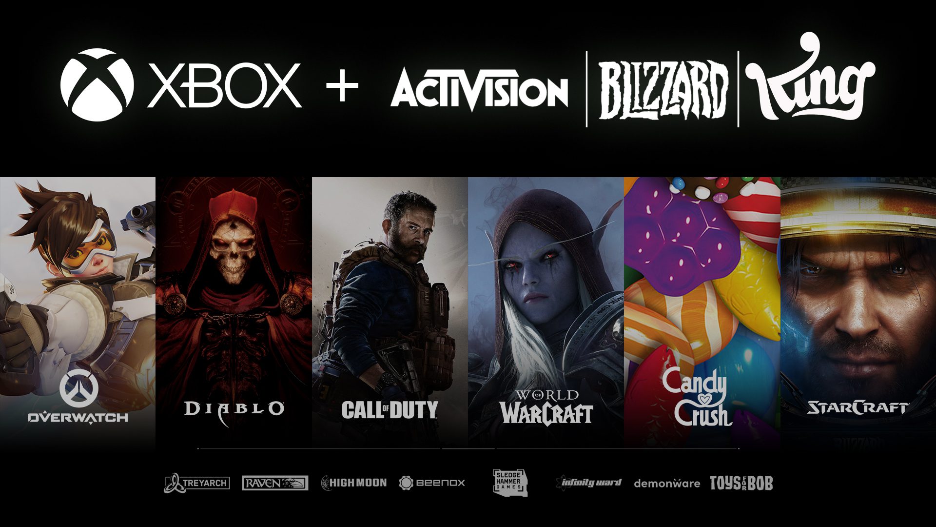 Xbox X Activision Blizzard & King