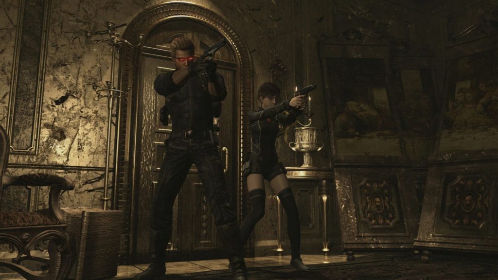 Resident Evil Zero - albert wesker & Rebecca 