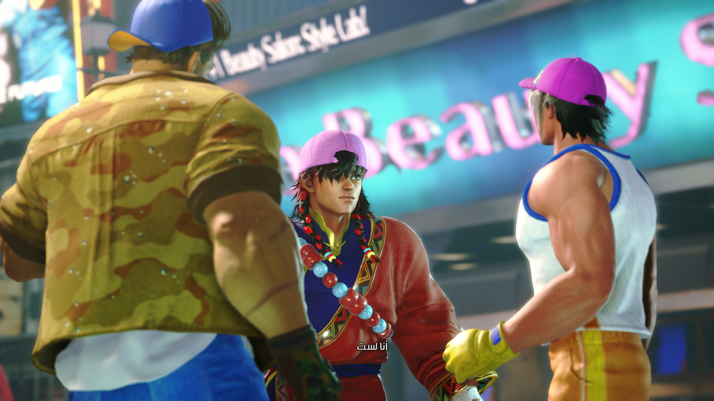 Streat Fighter 6 world tour - 3لعبة characters