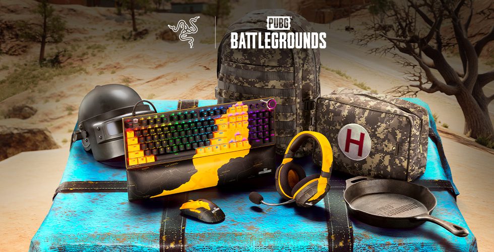 Razer Announces Partnership with KRAFTON for PUBG Collection Gaming Accessories