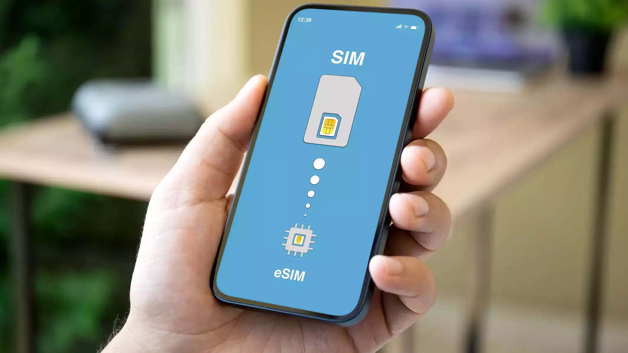 بطاقة eSIM