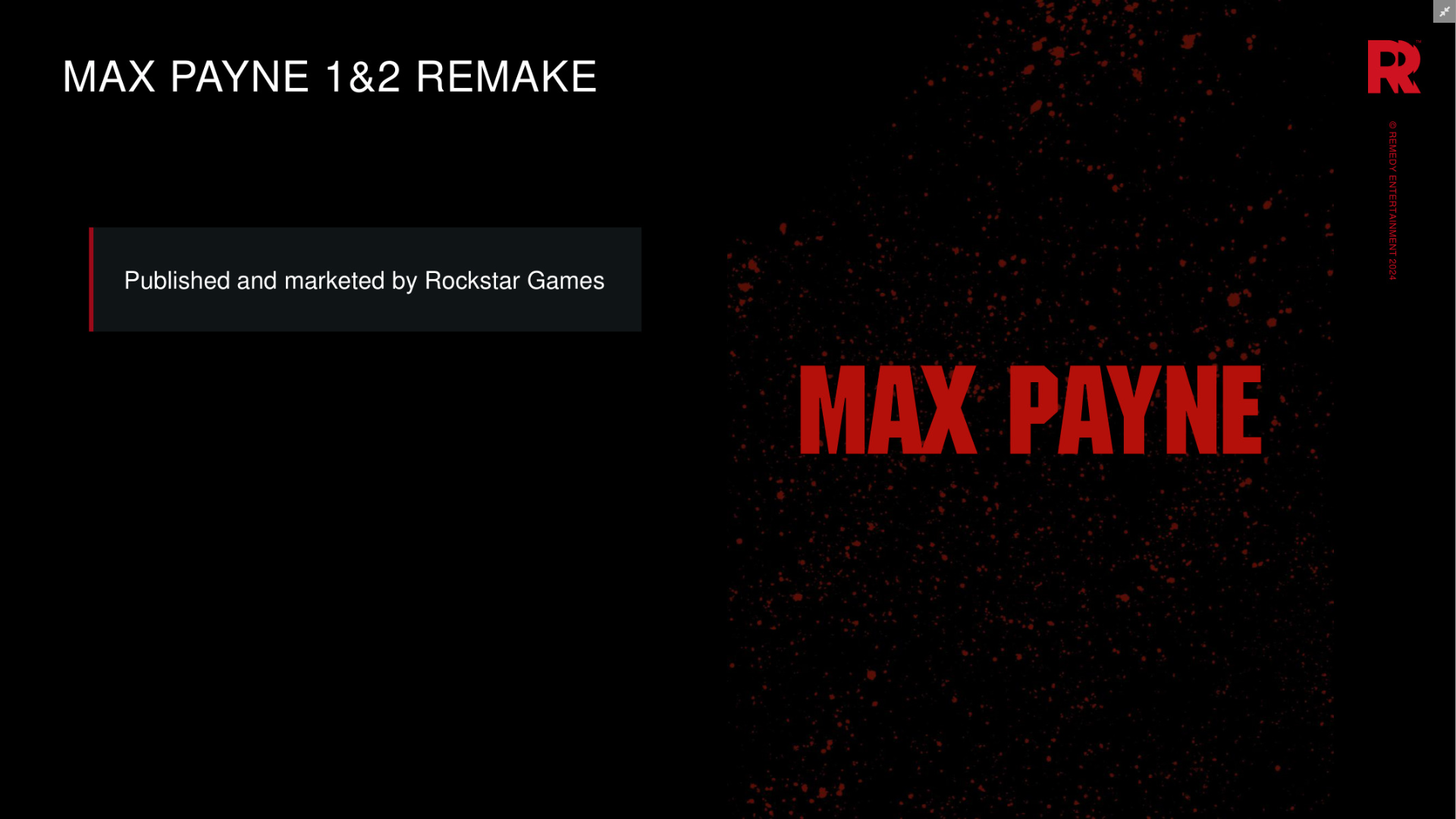 ريميك لعبة Max Payne