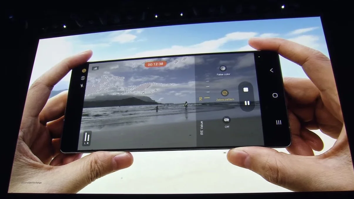 LOG Video Recording Galaxy Unpacked