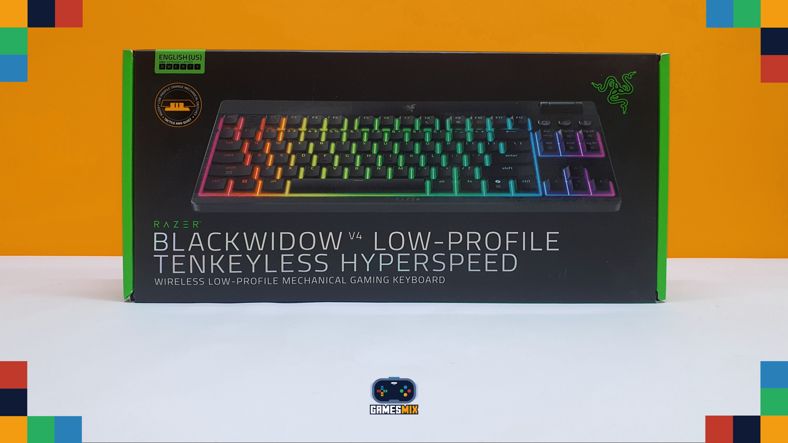 Razer BlackWidow V4 Low-Profile TKL HyperSpeed