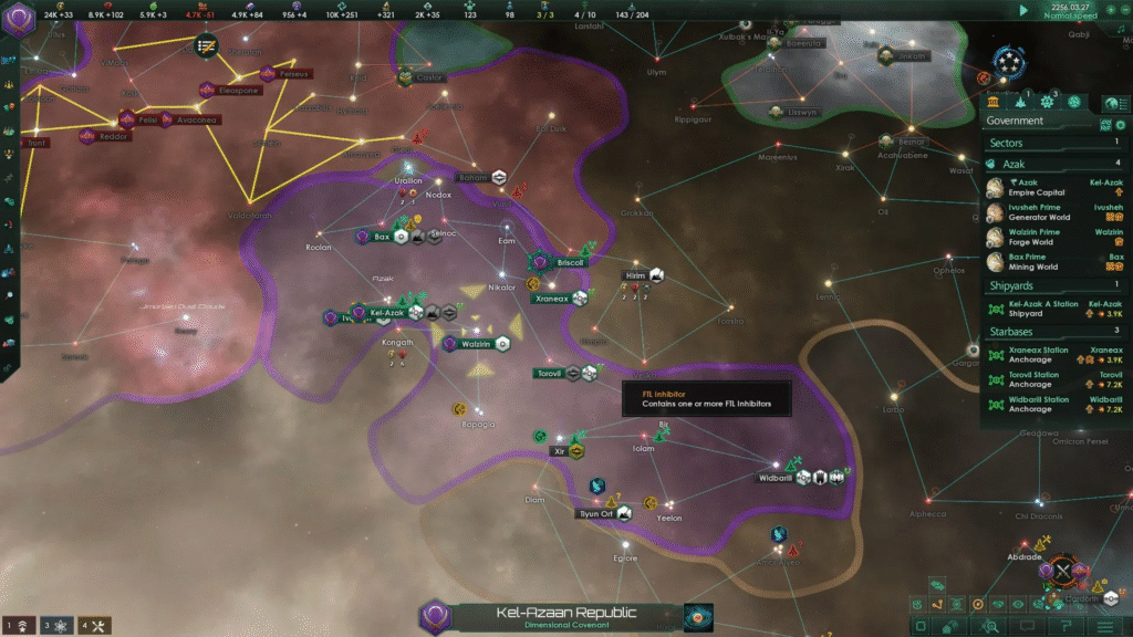 لعبة Stellaris ضمن قائمة أفضل ألعاب استراتيجية على الكونسول.