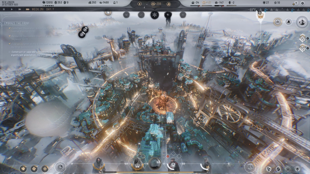 لعبة Frostpunk 2 ضمن قائمة أفضل ألعاب استراتيجية على الكونسول.