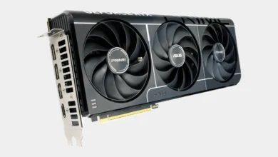 بطاقة ASUS Prime المكتبية ضمن دليل سعر RTX 5070 في السعودية