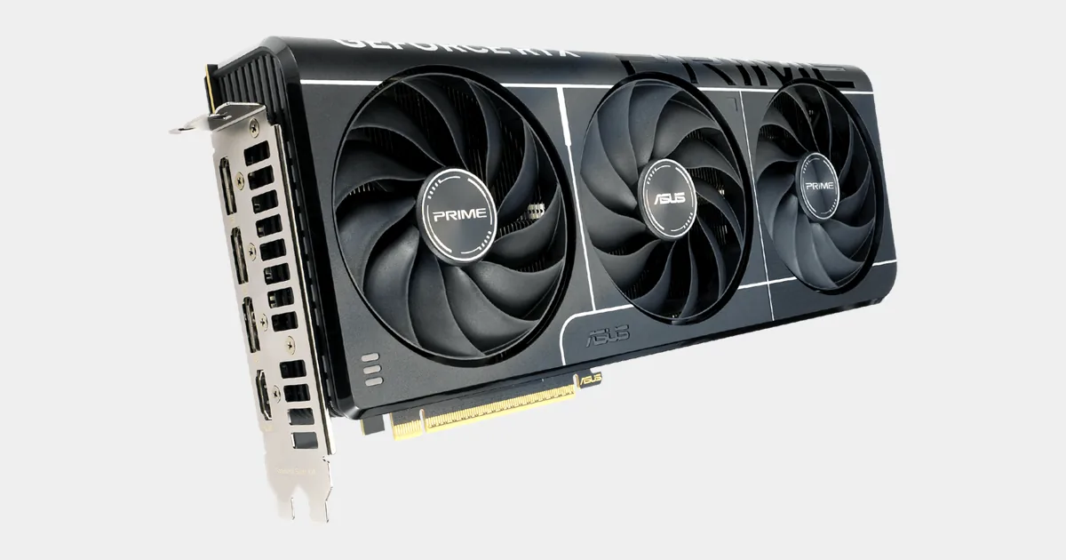 بطاقة ASUS Prime OC في دليل سعر RTX 5070 في السعودية للتحقق من النسخة قبل الشراء