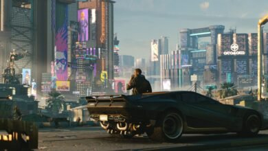 الفن الرسمي للعبة Cyberpunk 2077 من CD Projekt Red