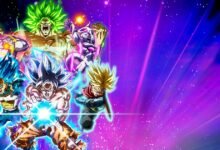 فن رسمي يجمع شخصيات Dragon Ball بينها Goku وVegeta وBroly في لعبة Sparking! ZERO