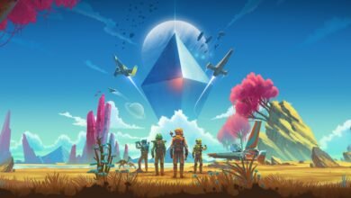 فن رسمي للعبة No Man's Sky من موقع الاستوديو الرسمي