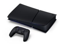جهاز PS5 الرقمي باللون Midnight Black مع ذراع DualSense