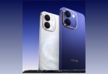 تركيب أفقي من صورة vivo الرسمية يظهر هاتفي Y600 من الخلف