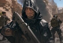 شخصية مسلحة من الصورة الرسمية للموسم الأول في Modern Warfare 4