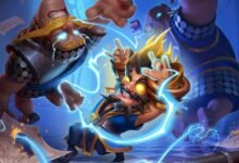 Electro Wizard في فن رسمي لموسم Shocktober في لعبة Clash Royale من Supercell