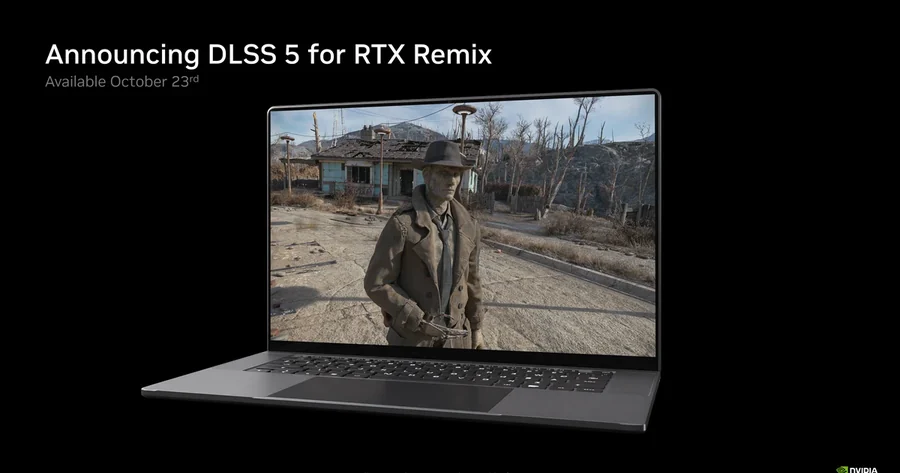 صورة رسمية من إنفيديا عن دعم DLSS 5 لتقنية RTX Remix