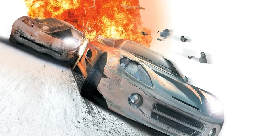 صورة رسمية من لعبة Burnout 3: Takedown التابعة لشركة إلكترونيك آرتس
