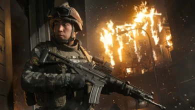 مشهد من حملة Modern Warfare 4 من الصور الرسمية على صفحة اللعبة في Steam