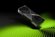 بطاقة GeForce RTX 5090 من الصورة الرسمية لغرفة أخبار إنفيديا