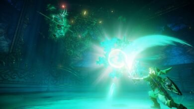 مواجهة قتالية في لقطة رسمية من ريميك Zelda Ocarina of Time على Switch 2