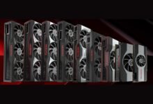 مجموعة بطاقات AMD Radeon RX 6000 من الصورة الرسمية للشركة