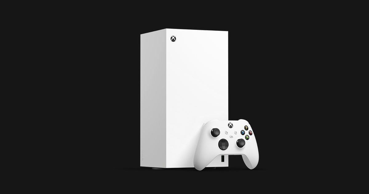 جهاز Xbox Series X الحالي ووحدة التحكم، صورة توضيحية وليست تصميم Project Helix