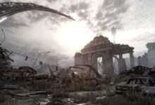 أنقاض مدينة في لقطة رسمية من Metro Redux