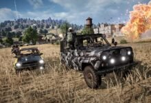 مطاردة بمركبات وانفجار في لقطة من لعبة PUBG وليست من المسلسل