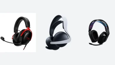 أفضل سماعة جيمنج حسب الجهاز: HyperX Cloud III وPULSE Elite وLogitech G535
