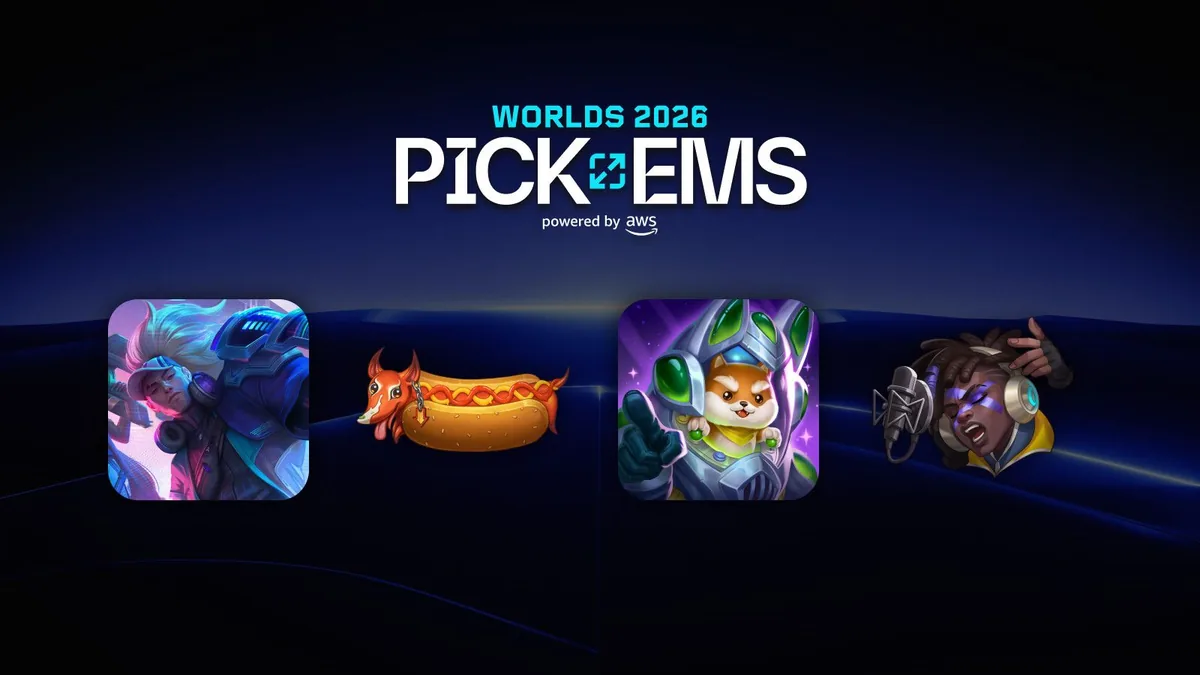 بطاقة Pick’Ems الرسمية لبطولة Worlds 2026 وصور مكافآتها