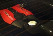 تفاصيل محرك سيارة من لعبة Driveclub