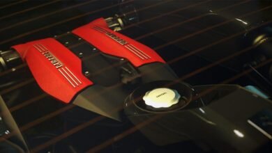 تفاصيل محرك سيارة من لعبة Driveclub