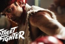 ريو في الصورة الرسمية للعرض الدعائي لفيلم Street Fighter