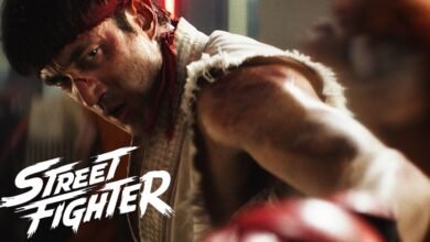 ريو في الصورة الرسمية للعرض الدعائي لفيلم Street Fighter
