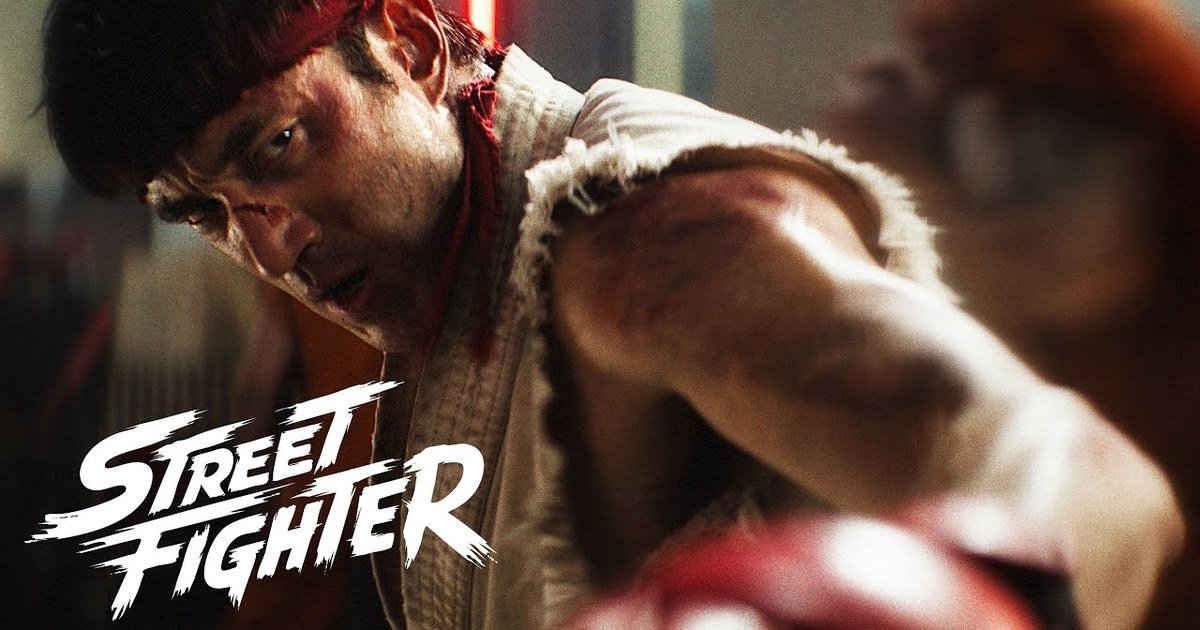 ريو في الصورة الرسمية للعرض الدعائي لفيلم Street Fighter