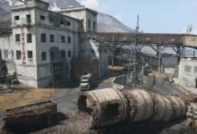 بيئة خريطة Coal الصناعية في Modern Warfare 4